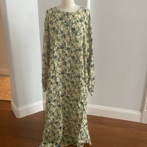 Caftan AFRICAN Handmade Presley‎ Print  Maxi Kaftan Dress Size OS NEW
